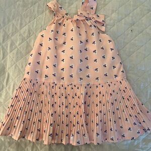 Pink Floral Kids Dress